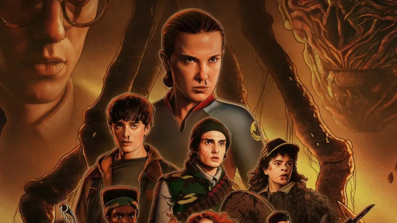 Stranger Things opis: Jedenastka i jej przyjaciele stają do walki z potworami z Drugiej Strony.