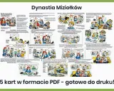 Dynastia Miziołków streszczenie: ilustracje i teksty o rodzinie, humorze, szkole i życiu. Idealne dla rodziców i dzieci.