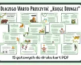 Księga Dżungli streszczenie: Mowgli, chłopiec wychowany przez zwierzęta, musi odnaleźć swoje miejsce między światem ludzi i natury, ucząc się Prawa Dżungli.