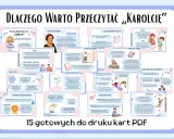 Karolcia streszczenie: Błękitny koralik spełnia życzenia, ale uczy, że dobroć i empatia są ważniejsze niż magia.