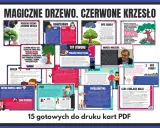 Magiczne drzewo, czerwone krzesło: opowieść o życzeniach, konsekwencjach i rodzinie.