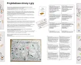 Gra w marynarza: plansza z pytaniami i ilustracjami klatek, symbolizująca pułapki myślenia.