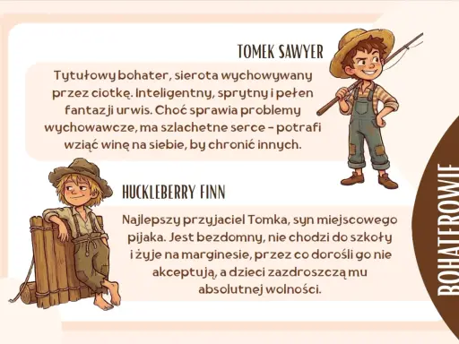 Przygody Tomka Sawyera streszczenie: Tomek, sprytny urwis, i Huck, jego wolny przyjaciel, przeżywają niezwykłe przygody.