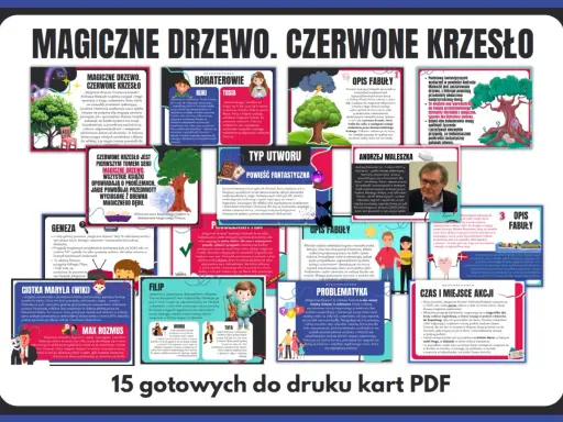 Magiczne drzewo, czerwone krzesło: opowieść o życzeniach, konsekwencjach i rodzinie.