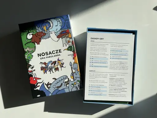 Gra planszowa "Nosacze" to świetna zabawa dla całej rodziny. Szybkie gry planszowe, które wciągają od pierwszej minuty.
