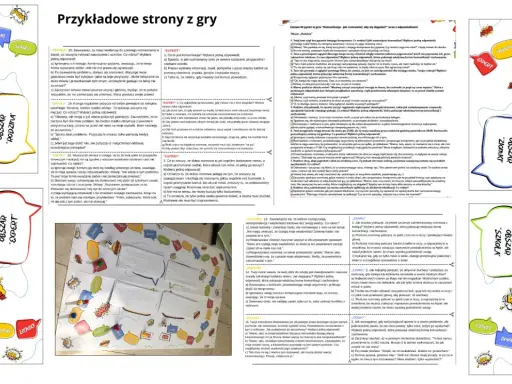 Gra "Budowanie mostu" - plansza z pytaniami i elementami do gry, zachęca do wspólnej zabawy i dyskusji.