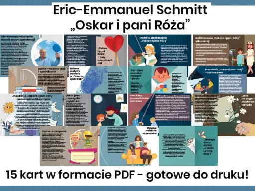 Streszczenie "Oskar i pani Róża": powieść o życiu, śmierci i duchowości. Oskar uczy się od pani Róży, jak żyć pełnią życia.