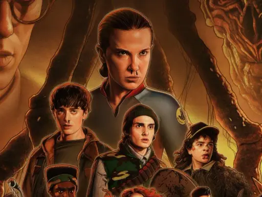 Stranger Things opis: Jedenastka i jej przyjaciele stają do walki z potworami z Drugiej Strony.