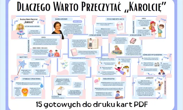 Karolcia streszczenie: Błękitny koralik spełnia życzenia, ale uczy, że dobroć i empatia są ważniejsze niż magia.