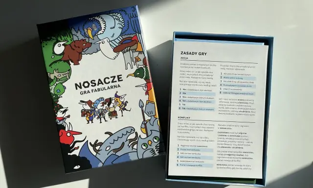 Gra planszowa "Nosacze" to świetna zabawa dla całej rodziny. Szybkie gry planszowe, które wciągają od pierwszej minuty.