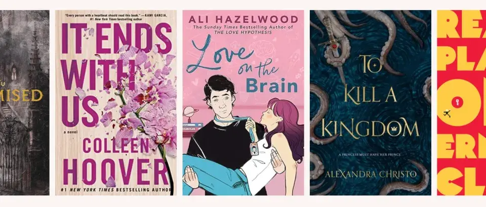 Popularne książki: "Alchemised", "It Ends With Us", "Love on the Brain", "To Kill a Kingdom", "Ready Player One".